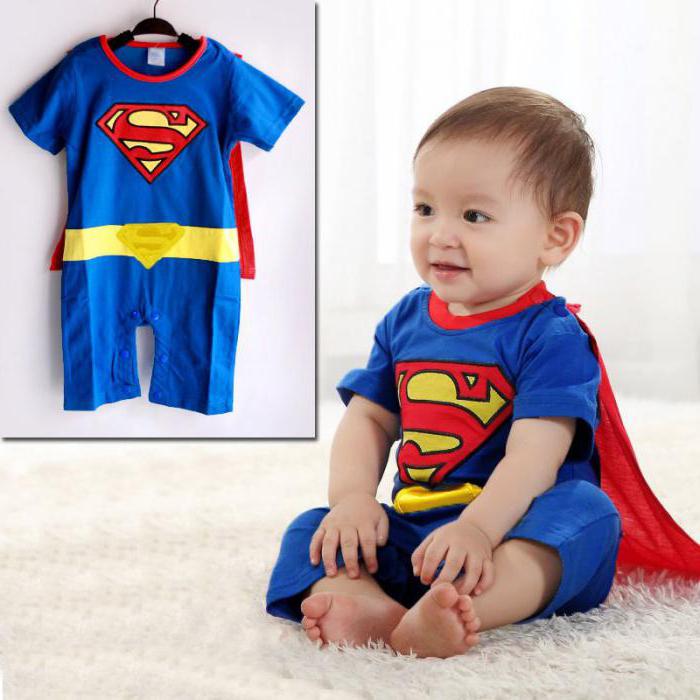 disfraz de superman para niño