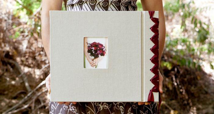 make a wedding album with your own hands