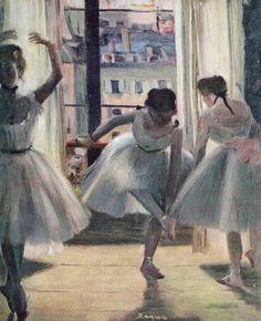 Edgar Degas Danseurs Bleus