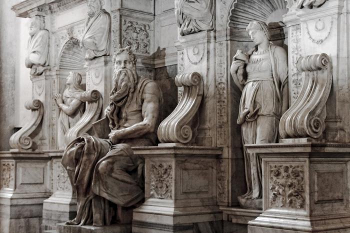 Sculptures by Michelangelo 