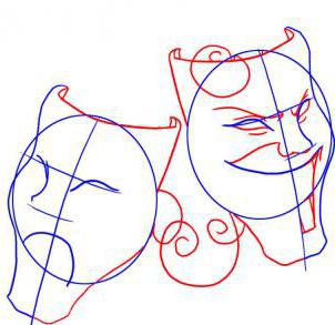 como desenhar uma máscara facial