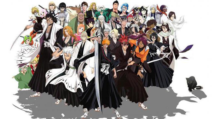 bleach acteurs uit de animatieserie