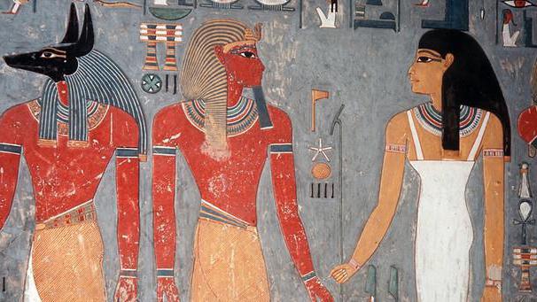 Ēģiptes sienas gleznojums 