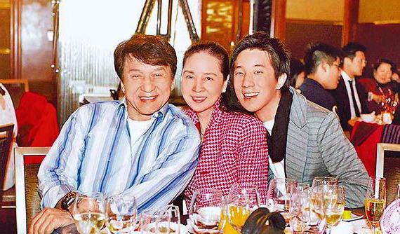 Jackie Chano vaikų nuotrauka