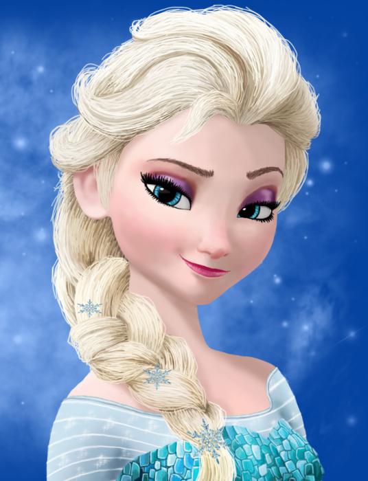 como desenhar elsa de um coração frio 