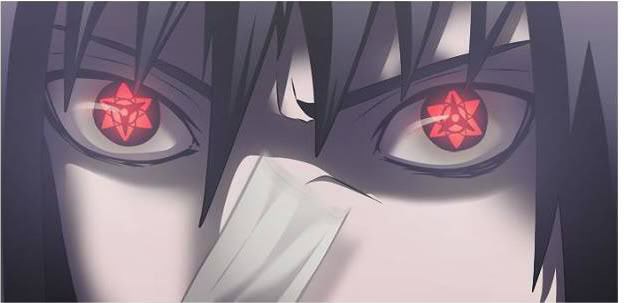 Itachi's vader is een sharingan