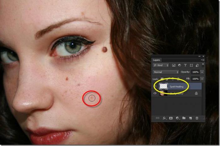 Cómo usar un pincel de recuperación en Photoshop