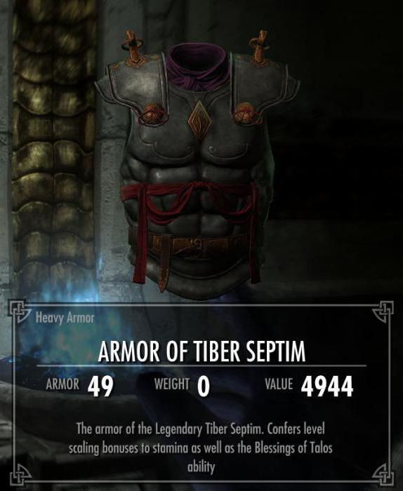 Tiber Septima Armor