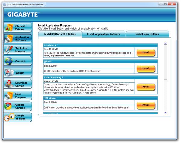 Aktualizácia systému BIOS v Gigabyte