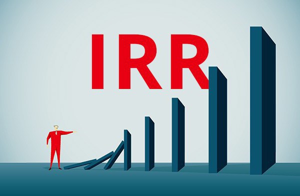how to calculate IRR manually