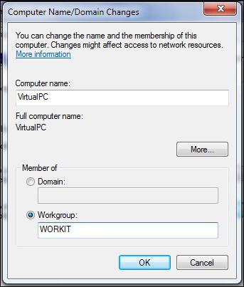 cum se schimbă numele computerului Windows 7