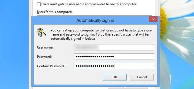как да премахнете паролата на Windows 8 1 на входа