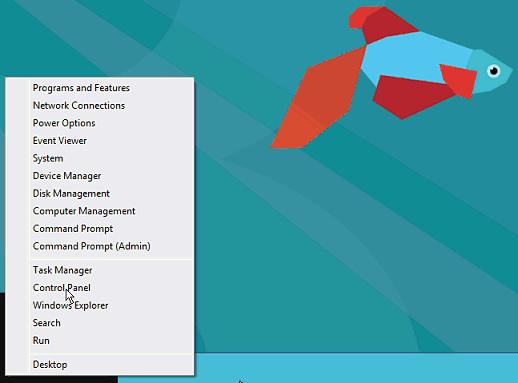 как да премахнете програми на Windows 8 чрез контролния панел