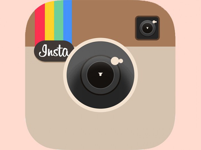 registro do instagram em um computador