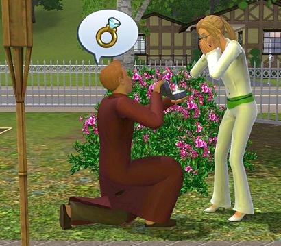 bryllup i sims 3