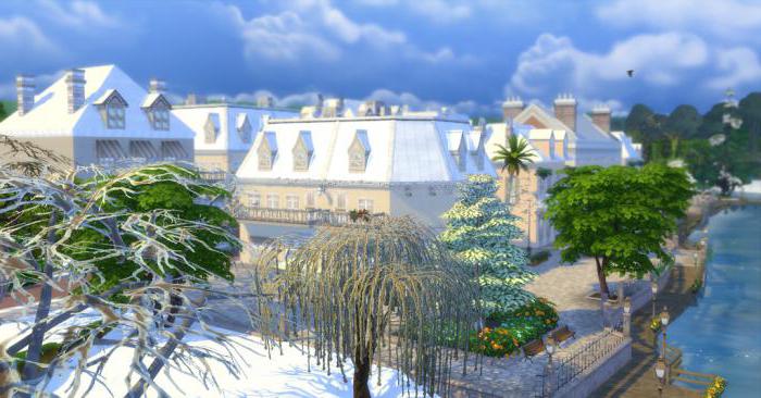 kā Sims 4 padara ziemu bez modifikācijām