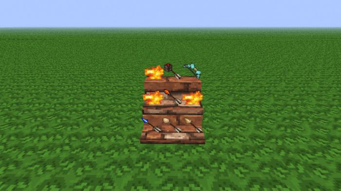 Minecraft come creare frecce di fuoco