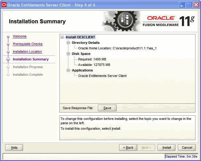 ไคลเอนต์ฐานข้อมูล oracle