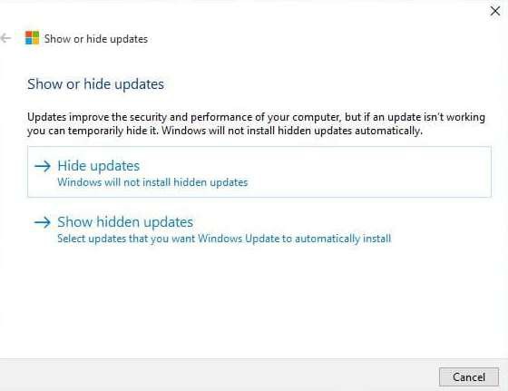 updates uitschakelen in Windows 10 Home