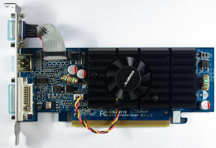 Dane techniczne geforce 210