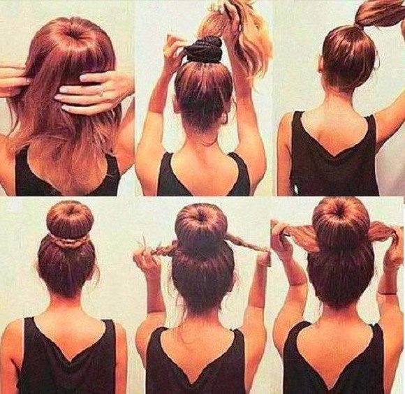 Comment faire un chignon avec des cheveux mi-longs ?