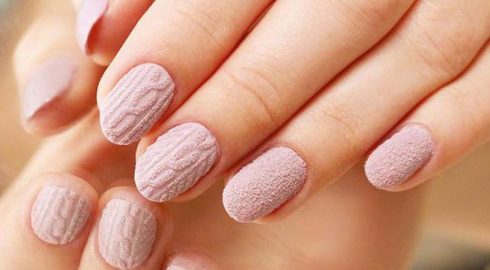 how to make a knitted manicure gel