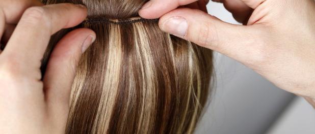 extensiones de cabello frío