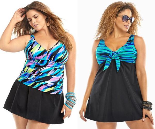 vestidos de banho plus size 