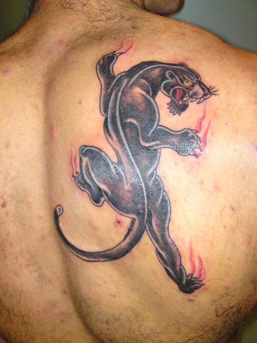černé tetování tetování