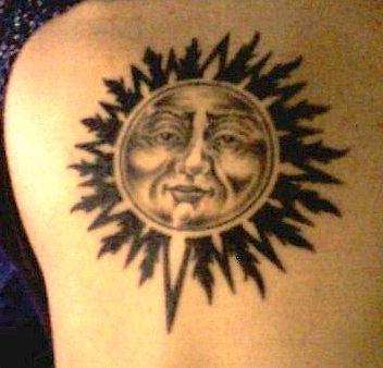 Valore del tatuaggio del sole