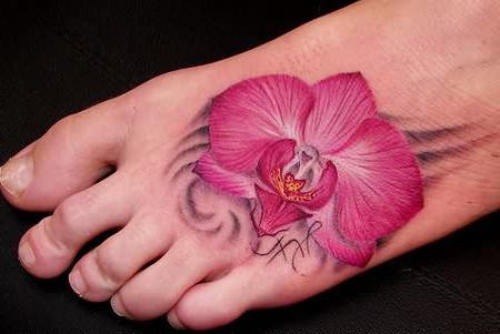 significado orquídea tatuagem