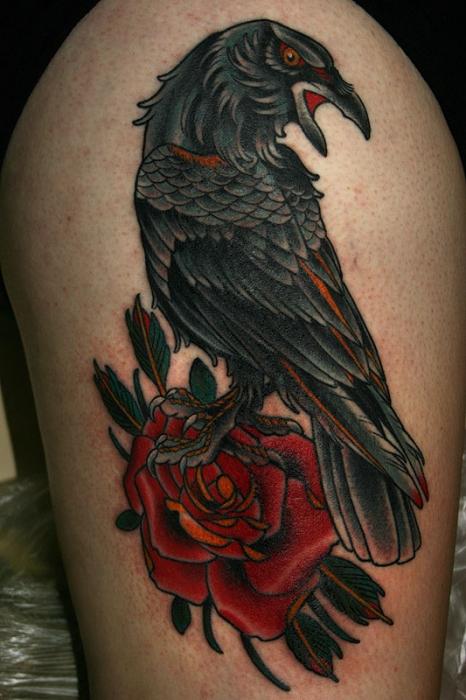 krager tatovering betegnelse
