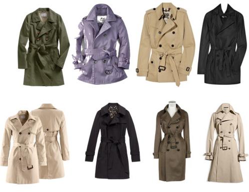 what to wear with a trench