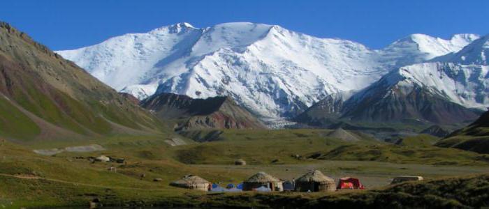 alte montagne del Kirghizistan