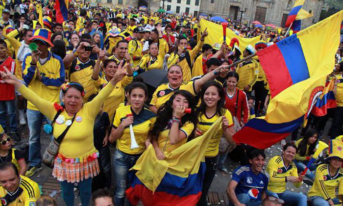 colombia befolkning