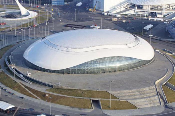 Ice Palace in Sochi Description