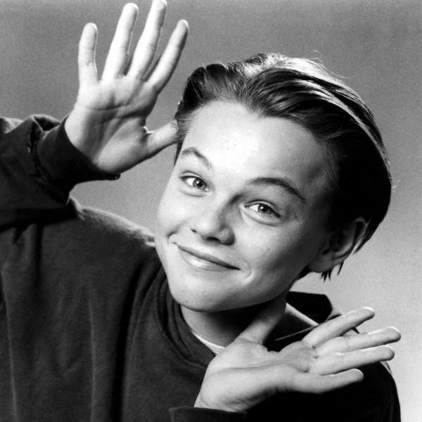 Leonardo DiCaprio en su juventud 