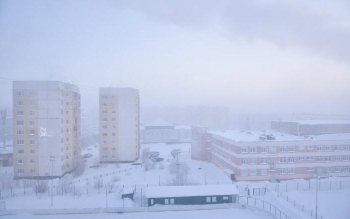 okupace obyvatel nové urengoy 