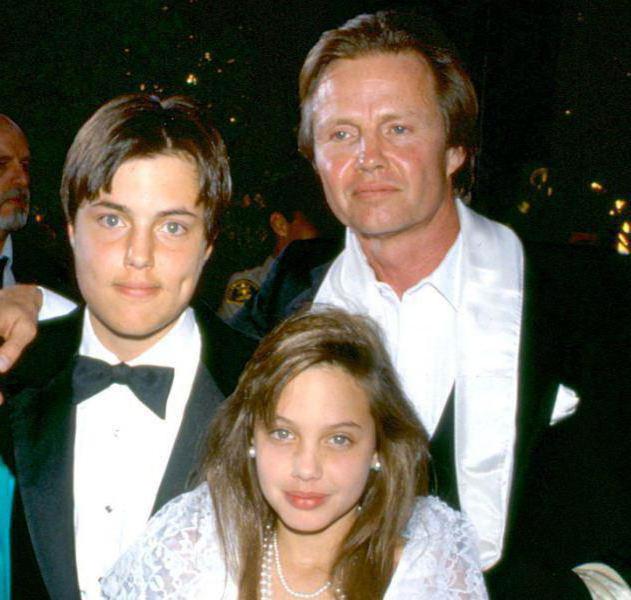 Angelina Jolie'nin babası fotoğrafı