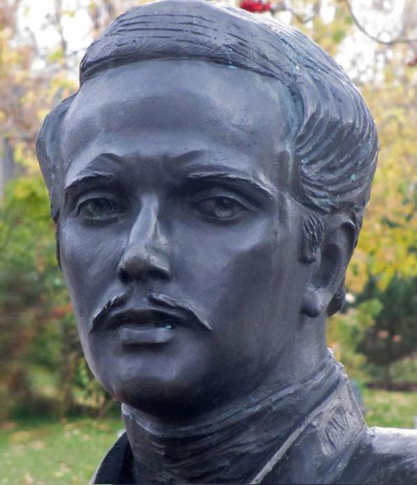 Lermontov monument in Tarkhany