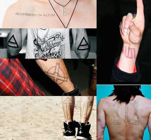 Jared Leto Triangle Tattoo