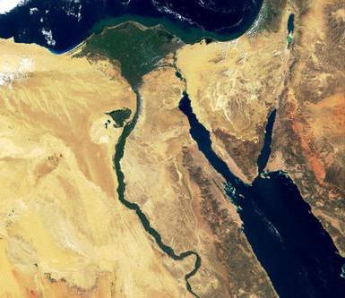 deserto della penisola del Sinai