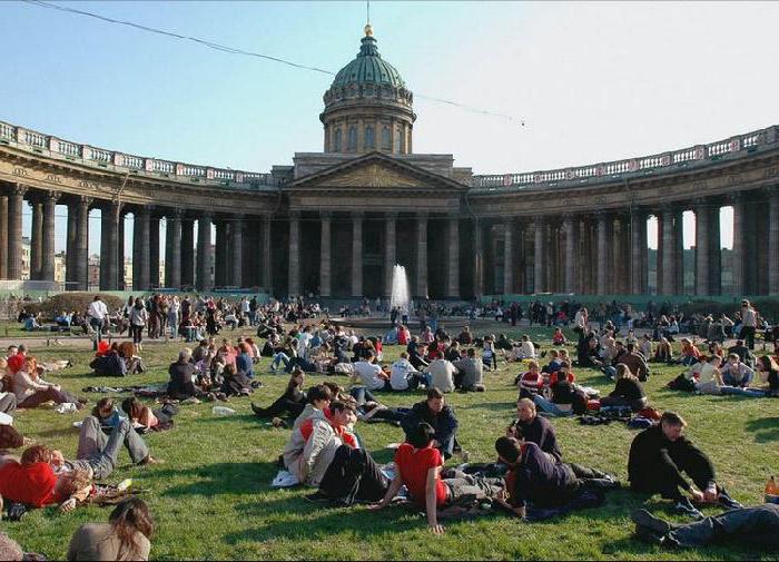 offisiell befolkning i St. Petersburg