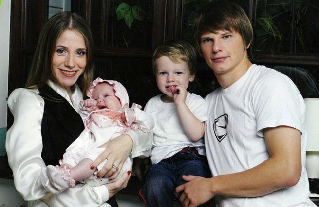 Julia Baranovskaya ve Andrei Arshavin