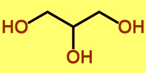 kjemisk formel av glyserin