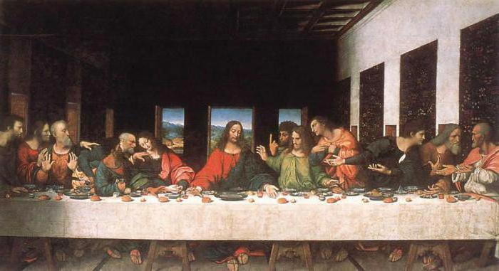 mural Last Supper Leonardo da Vinci 