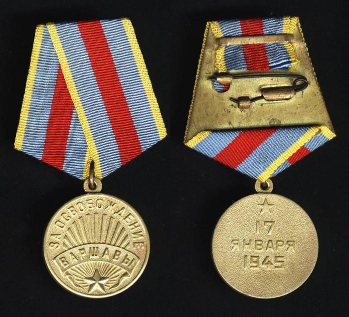 Medal Wyzwolenia Warszawy