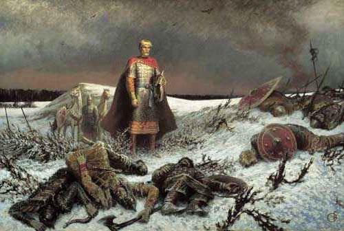 campanie nereușită a prințului Igor împotriva polovenților