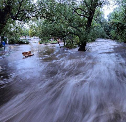 ए.एन. कोमारव "बाढ़" चित्र पर निबंध 