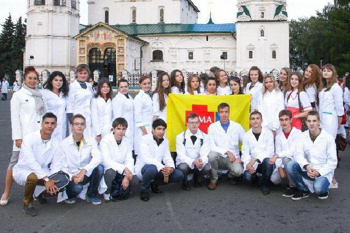 Punti di passaggio dell'Accademia Medica di Yaroslavl